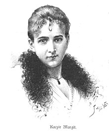 Margit Kaczér en 1894