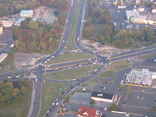 <span class="mw-page-title-main">Marlton Circle</span> Former roundabout in Evesham Township, New Jersey