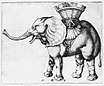 „Schongauers Elefant“ (Kupferstich)