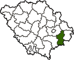 Машаўскі раён на мапе