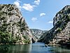 The Treska River flowing through Matka Canyon