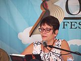 reading at the 2017 Gaithersburg Book Festival