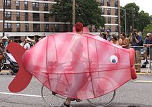 An art bike Mermaid Parade 2011 Fish Bike.jpg