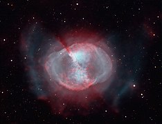 M27 captée par un télescope amateur.
