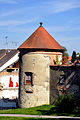 Nordwestturm der Mauer um das Schloss