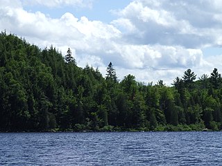 Lake Michigamme lake in Marquette and Baraga counties, Michigan, United States