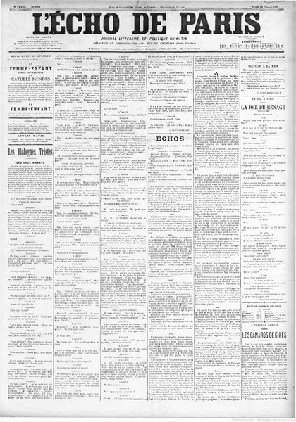 File:Mirbeau - Les Deux Amants, paru dans l’Écho de Paris, 13 octobre 1890.djvu