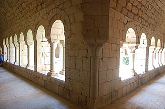 Angle du cloître.