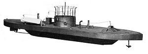 USS Monitor, the first monitor (1861) Monitor model.jpg