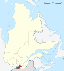 Montérégie in Quebec.svg