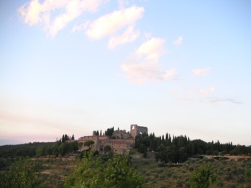 Montelifrè visto da Montisi