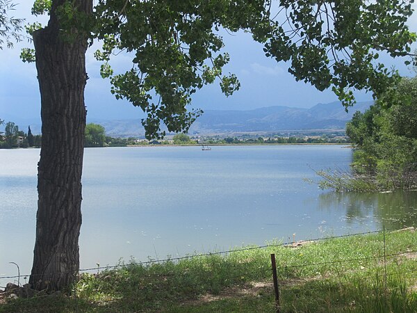 Reservoir west of Longmont