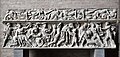 Roman sarcophagus showing the massacre of Niobeʼs children. Ca 160 AD. Glyptothek, Munich.