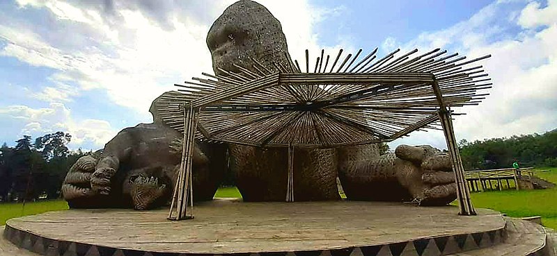 File:Musanze Gorilla naming monument.jpg