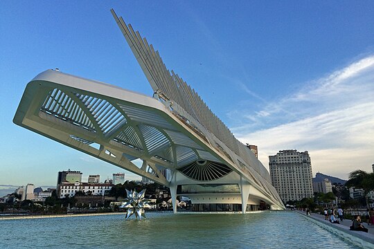 Museum of Tomorrow in Rio de Janeiro by Santiago Calatrava, 2015