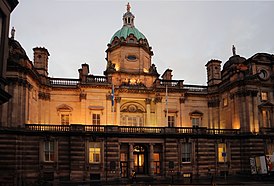 Bankens hovedkvarter i Edinburgh