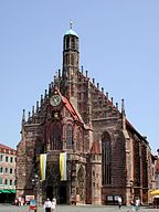 Norymberga - Kościół św. Elżbiety - Niemcy
