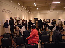 Opening of exhibit "Tacoma's Civil Rights Struggle: African Americans Leading the Way (February 4, 2009). NAAM - opening of Tacoma's Civil Rights Struggle exhibit 01.jpg