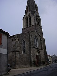 Die Kirche von Saint-Hilaire