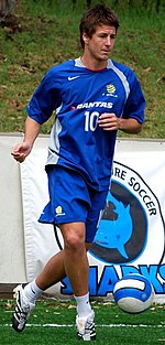 Burns with the Olyroos in 2008 NathanBurns.jpg