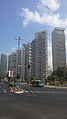 New buildings on Namir bvrd Tel Aviv