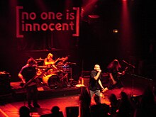 No One Is Innocent in concert in Callac (17 November 2007)