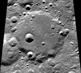 Mezentsev (crater) lunar crater