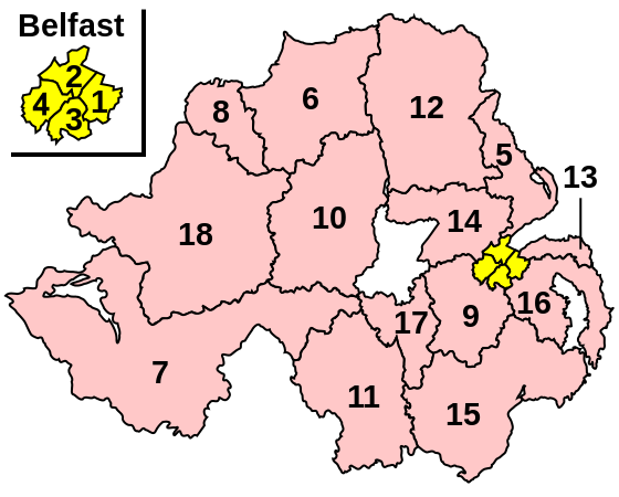Parliamentary constituencies in Northern Ireland
