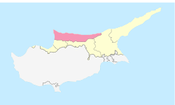 Northern Cyprus Girne district.svg