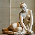 Nymph with a shell. Marble, Roman copy of the 1st century CE.