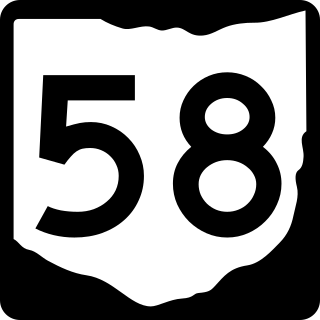 <span class="mw-page-title-main">Ohio State Route 58</span> State highway in northern Ohio, US