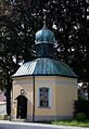 Marienplatz 2; Ölbergkapelle, oktogonaler Zentralbau unter Zwiebelhaube mit Laterne, um 1760, Umgestaltung nach Plänen von Wilhelm Baur 1909; mit Ausstattung. This is a picture of the Bavarian Baudenkmal (cultural heritage monument) with the ID D-7-80-124-23 (Wikidata)