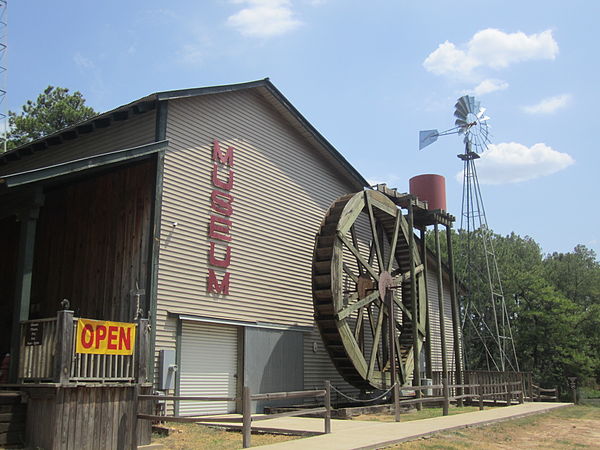 Local history is highlighted in the Old Mill Pond Museum in Lindale.