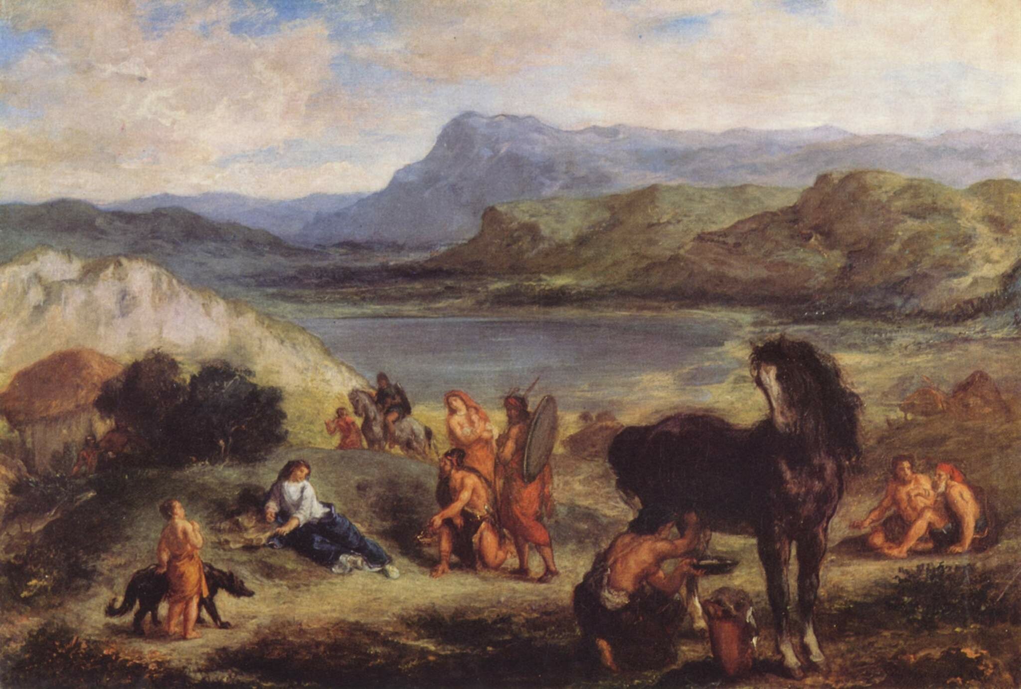 Ovid's Exile (Delacroix) National Gallery