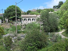 Άποψη του κέντρου της Παλιάς Περίθειας στην Κέρκυρα