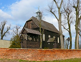 Panienka Village in Greater Poland, Poland