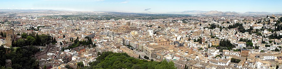 Panorama grada s Generalifea