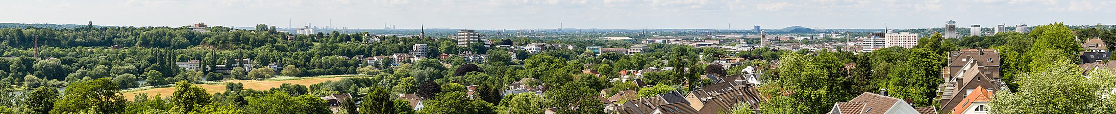 Gezicht vanaf de Bismarckturm