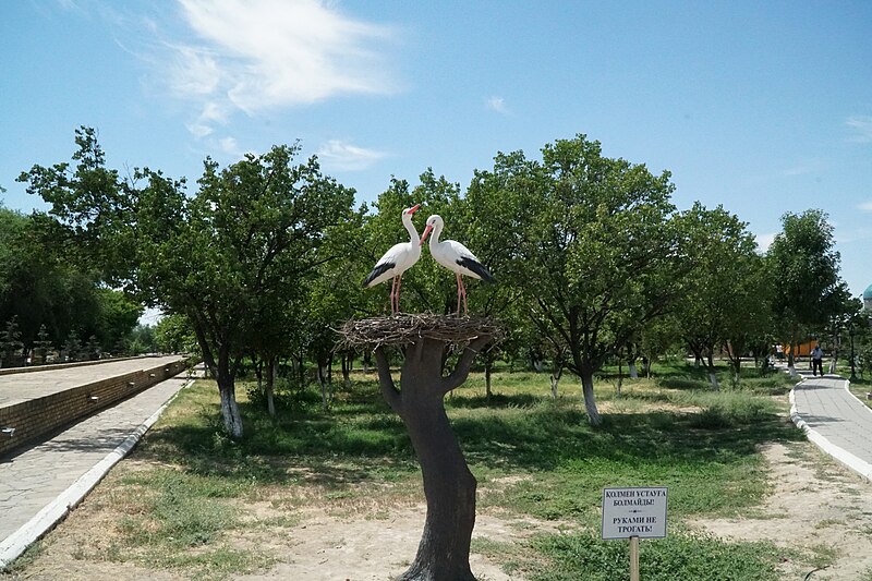 File:Park in Turkistan.jpg