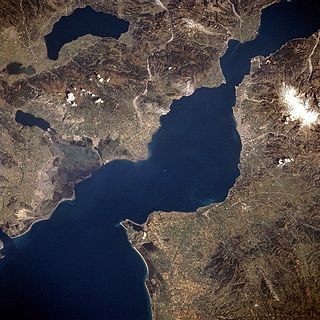 Gulf of Patras bay