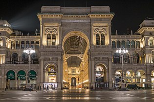 Facade of Louis Vuitton in Galleria Vittorio Emanuele II, One of the  World`s Oldest Shopping Malls. Editorial Stock Photo - Image of emanuele,  galleria: 196154543