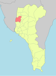 Pingtung - Carte