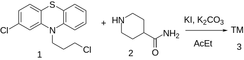Thieme Patents: Pipamazine synthesis.svg