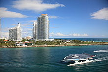 PlanetSolar, the world's largest solar-powered boat and the first ever solar electric boat to circumnavigate the globe (in 2012) Planetsolar-miami-12.jpg