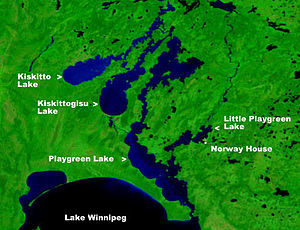 אגם פלגרין ב Manitoba.jpg
