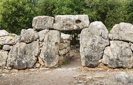Entrance Poblat Talaiòtic de Ses Païsses Majorca