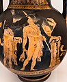 Policoro Painter - LCS I 287 - young warriors between women - draped youths - Policoro MNdS 35292 - 03