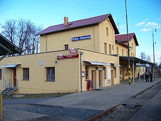 <span class="mw-page-title-main">Praha-Čakovice railway station</span>