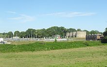 Crawley Sewage Treatment Works Public Services in Crawley - Sewage Works, Forge Wood, Tinsley Green.JPG