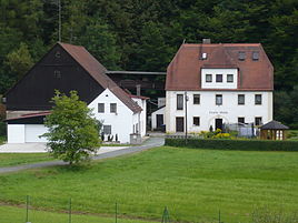 Powder mill in the valley of the (warm) Steinach